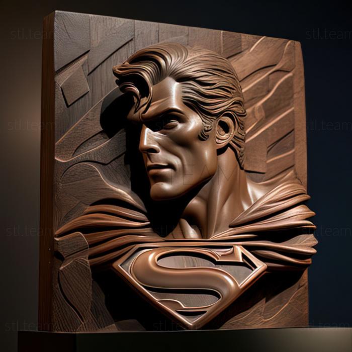 3D модель Супермен II Версия Ричарда Доннера (STL)